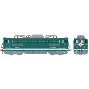 R37 HO41082DS Locomotive électrique BB 20212, SNCF, verte, Strasbourg, digital sonorisée Rail 37 - R37 R37_HO41082DS - 4