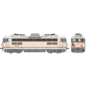 R37 HO41080DS Couplage locomotives électriques BB 408760 + BB 408784, SNCF, Gris béton, Chambéry, digital sonorisée Rail 37 - R3