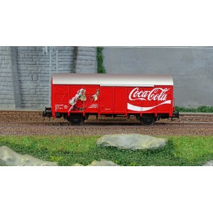 Rivarossi HR6610 Wagon couvert à essieux Coca-Cola, FS Rivarossi HR6610 - 2