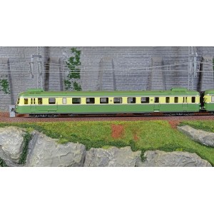 Ree Modeles MB173 Autorail RGP 2 X 2703, vert et jaune, SNCF, MARSEILLE Ree Modeles MB-173 - 3