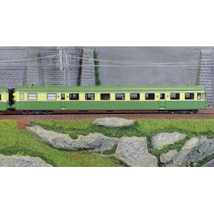 Ree Modeles MB173 Autorail RGP 2 X 2703, vert et jaune, SNCF, MARSEILLE Ree Modeles MB-173 - 4