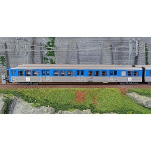 Jouef HJ4185 Set de 4 voitures voyageurs RIO 77, "Stelyrail bleu", SNCF Jouef HJ4185 - 2