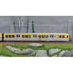 Jouef HJ4186 Set de 3 voitures voyageurs RIO 78 TER (ex NPDC), livrée jaune/argent, SNCF Jouef HJ4186 - 4