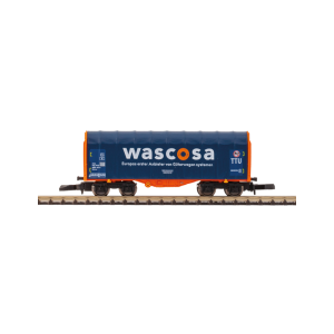 Azar W03-WA3 Set de 3 wagons courts bâchés à bogies, WASCOSA, échelle Z AZAR Models AZAR_W03-WA3 - 5