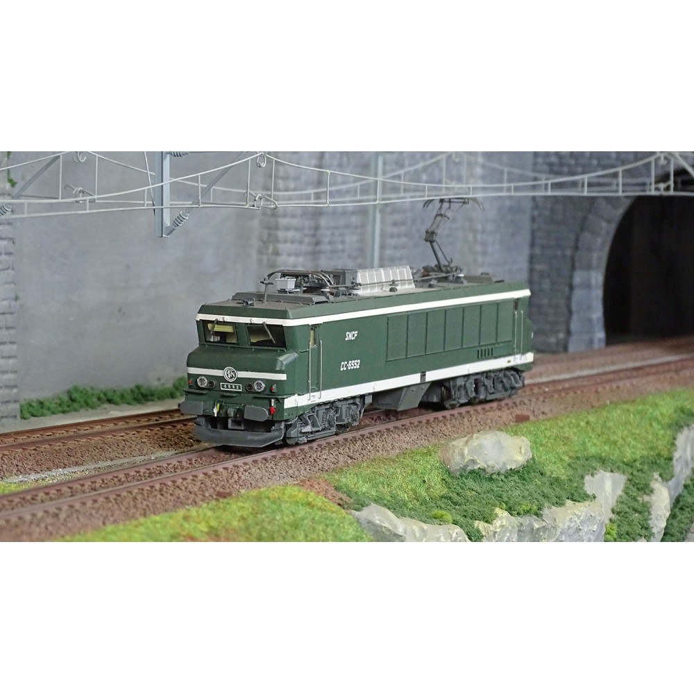 Ls Models 10315 Locomotive électrique CC 6552 SNCF, Maurienne, phares à pincettes, Lyon Mouche Ls models Lsm_10315 - 1