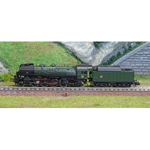 Arnold HN2483S Locomotive vapeur 141 R 1155, SNCF, roues boxpok, livrée verte, sonore Arnold HN2483S - 2