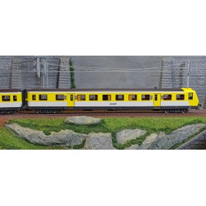 Ree Modeles MB192 Autorail Rame RGP 1 modernisée X 2746, Jaune et blanc, SNCF, logo Nouille, LYON-VAISE Ree Modeles MB-192 - 3