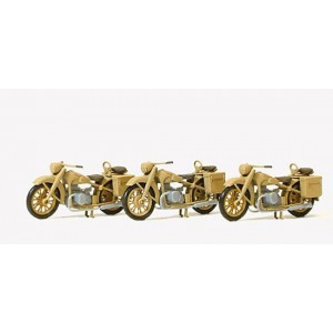 Preiser 16572 Véhicule, Set de 3 Motos BMW R12 Armée allemande 1939-45 Preiser Preiser_16572 - 1