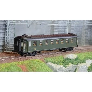 Models Word 40936 Voitures OCEM R.A., A8 myfi, vert, région sud-est, Marquage 1938, SNCF Models World MW_40936 - 1