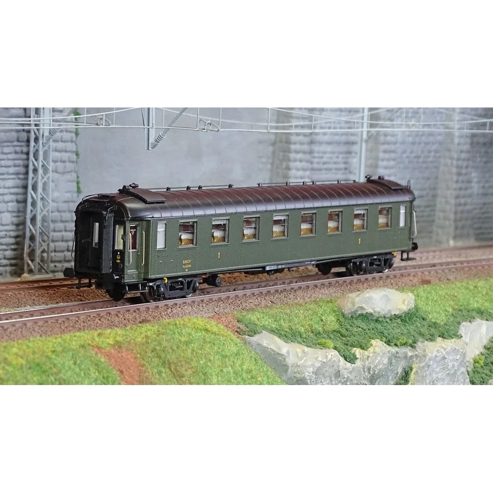 Models Word 40936 Voitures OCEM R.A., A8 myfi, vert, région sud-est, Marquage 1938, SNCF Models World MW_40936 - 1 Models Word 40936 Voitures OCEM R.A., A8 myfi, vert, région sud-est, Marquage 1938, SNCF Models World MW_40936 - 1