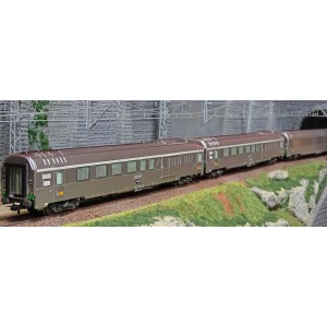 Jouef HJ4178 Set de 3 voitures voyageurs "Train Expo", SNCF, coffret 1/2 Jouef HJ4178 - 2