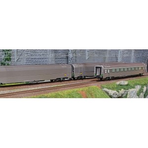 Jouef HJ4179 Set de 3 voitures voyageurs "Train Expo", SNCF, coffret 2/2 Jouef HJ4179 - 1