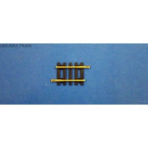 Jouef Hornby R610 Rail droit longueur 38mm avec éclisses Jouef R610 - 1