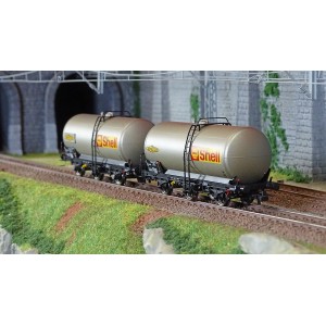 Jouef HJ6223 Set de 2 wagons citernes 3 essieux, Shell Jouef HJ6223 - 4