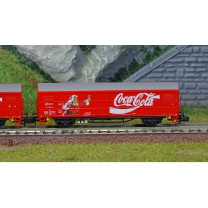 Arnold HN6645 Set de 2 wagons couverts à essieux JPD, RENFE, Coca-Cola, échelle N Arnold HN6645 - 3