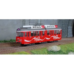 Rivarossi HR2861 Autorail Tram électrique Duewag Gt6, Heidelberger, livré Coca-Cola Rivarossi HR2861 - 1