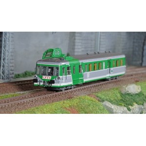 LS Models 90131S Autorail XBD 93953, Picasso, Vert/Blanc, RG, 1ère/2ème classe, CFTA, livrée TER Bretagne, digital sonore Ls mod