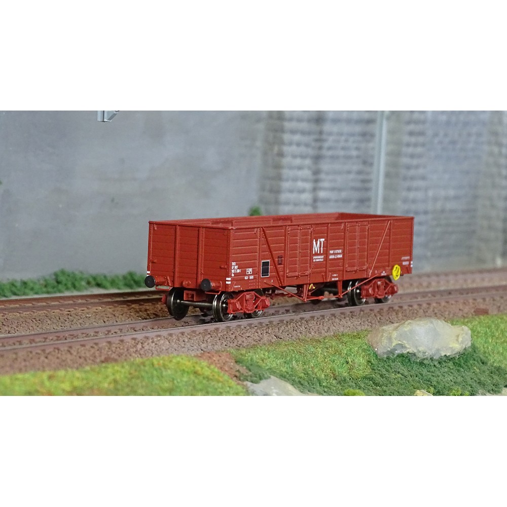 Ree Modeles WB858 Wagon TP Tombereau, SNCF, MT Ree Modeles WB-858 - 1