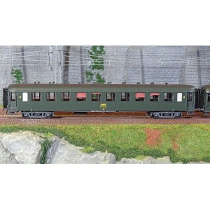 Models Word 40943 Set de 3 voitures OCEM PL, A8 + 2x B10, Verte, UIC Models World MW_40943 - 2