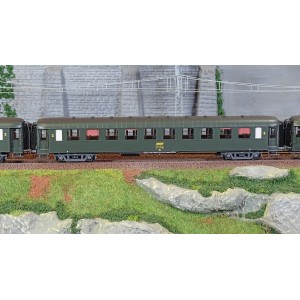 Models Word 40943 Set de 3 voitures OCEM PL, A8 + 2x B10, Verte, UIC Models World MW_40943 - 3