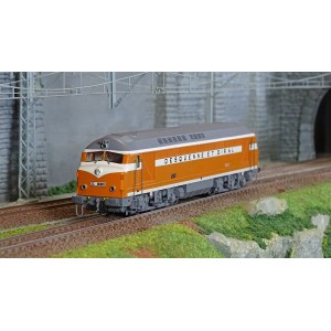 Mistral 25-01-S003 Locomotive diesel CC 80001 Belphégor, SNCF, Orange/Blanc Toit Noir, Desquenne et Giral Mistral Train Models M