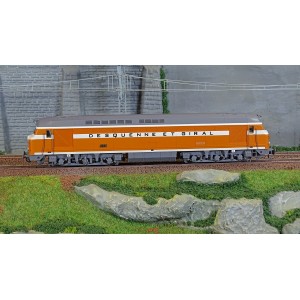 Mistral 25-01-S003 Locomotive diesel CC 80001 Belphégor, SNCF, Orange/Blanc Toit Noir, Desquenne et Giral Mistral Train Models M