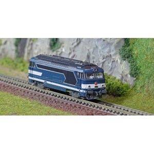 REE Modeles NW325 Locomotive diesel BB 67311, livrée bleue à plaques, dépôt Strasbourg Ree Modeles NW-325 - 3