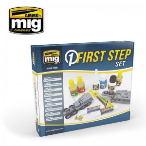 Set d'outils Premiers pas maquettes Mig AMMO - MIG Jimenez A.MIG-7800 - 1