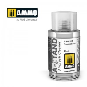 Peinture A-STAND Diluant Nettoyant pour aérographe 30ml Mig AMMO - MIG Jimenez A.MIG-2013 - 1