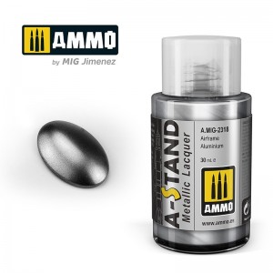 Peinture A-STAND Airframe Aluminium 30ml Mig AMMO - MIG Jimenez A.MIG-2318 - 1