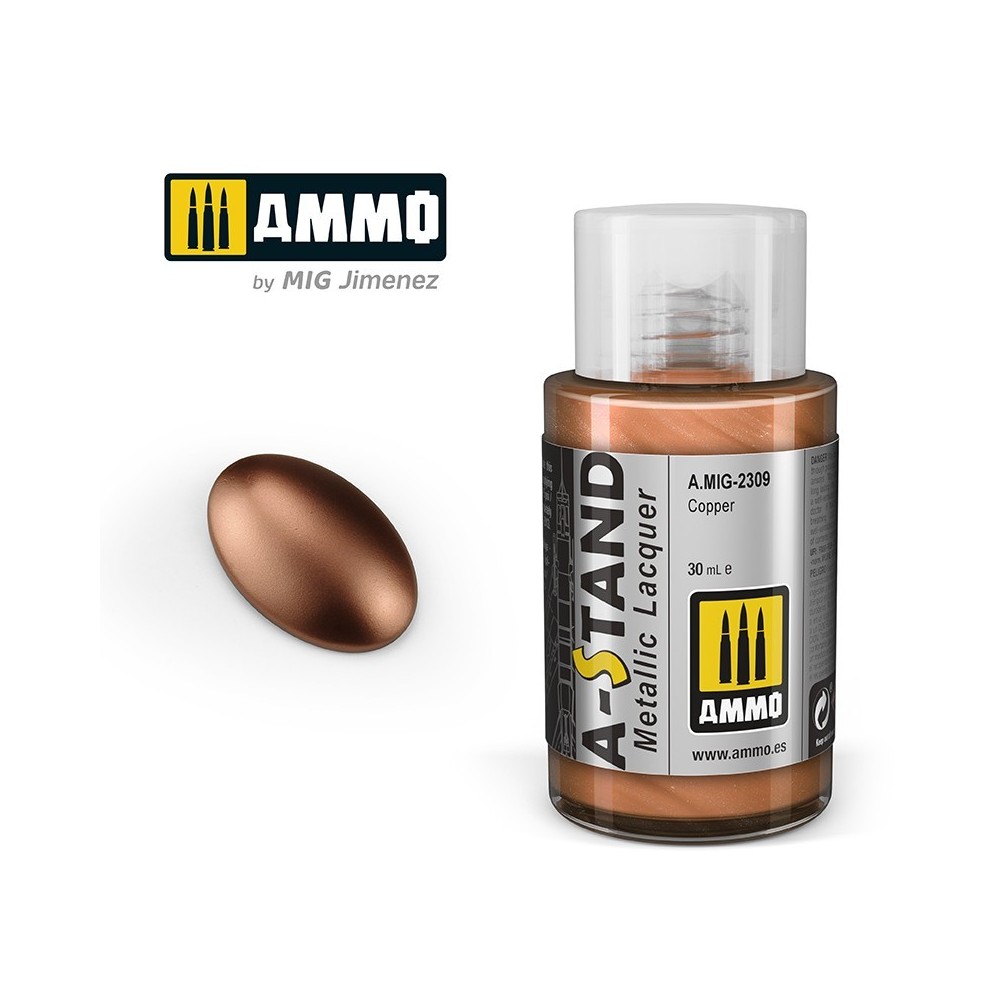 Peinture A-STAND Cuivre 30ml Mig AMMO - MIG Jimenez A.MIG-2309 - 1