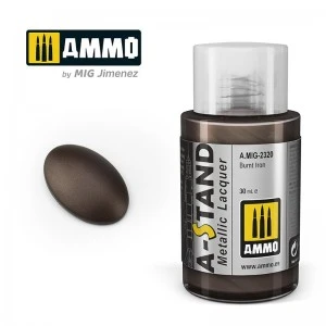 Peinture A-STAND Fer brûlé 30ml Mig AMMO - MIG Jimenez A.MIG-2320 - 1