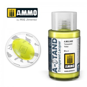 Peinture A-STAND Jaune Transparent 30ml Mig AMMO - MIG Jimenez A.MIG-2402 - 1