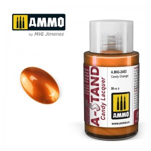 Peinture A-STAND Orange Candy 30ml Mig AMMO - MIG Jimenez A.MIG-2453 - 1