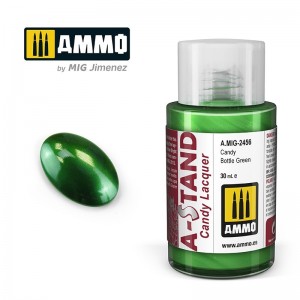 Peinture A-STAND Vert Bouteille Candy 30ml Mig AMMO - MIG Jimenez A.MIG-2456 - 1