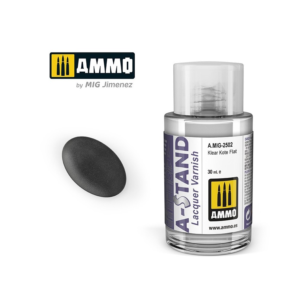 Peinture A-STAND Vernis Klear Kote Mat 30ml Mig AMMO - MIG Jimenez A.MIG-2502 - 1