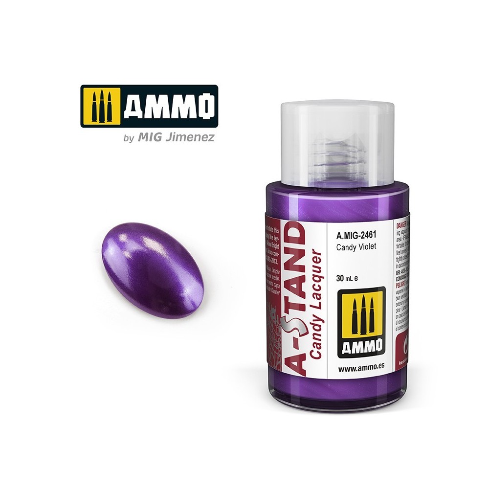 Peinture A-STAND Violet Candy 30ml Mig AMMO - MIG Jimenez A.MIG-2461 - 1