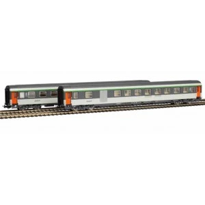 Piko 94504 Set de 2 voitures Corail Vu, 2ème classe et fourgon, SNCF, échelle N Piko Piko_94504 - 4