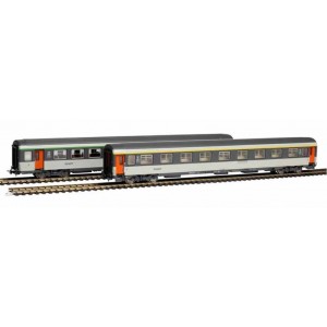 Piko 94502 Set de 2 voitures Corail Vu, 1ère et 2ème classe, SNCF, échelle N Piko Piko_94502 - 4