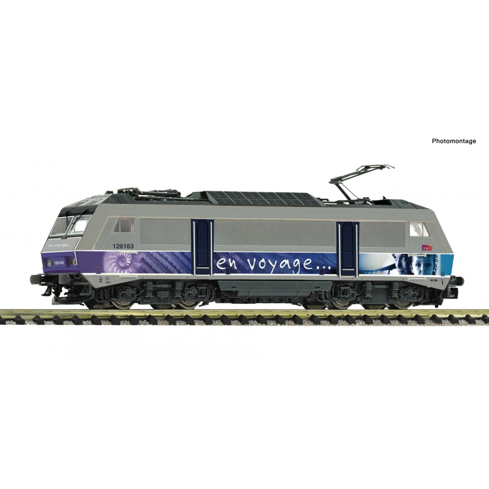 Fleischmann 7570020 Locomotive électrique BB 126163, SNCF, En Voyage, digitale sonore, échelle N Fleischmann Fle_7570020 - 1
