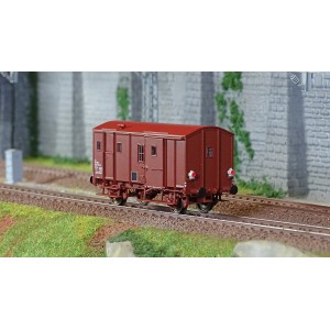 EPM 51.00.16 Wagon marchandise Fourgon M, Uk, rouge UIC, SNCF, feux fin de convoi, ep.IV EPM, Euro Passion Models EPM_51.00.16 -