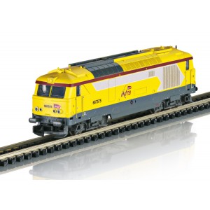 MiniTrix 16707 Locomotive diesel BB 67400, SNCF, INFRA, digitale sonore, échelle N Trix Trix_16707 - 1