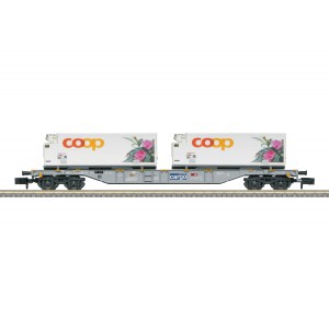 MiniTrix 15494 Wagon porte-conteneurs réfrigérés "Coop", SBB Cargo, échelle N Trix Trix_15494 - 2