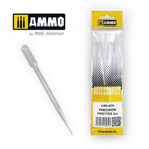 Grandes pipettes 3 ml (x4) Ammo AMMO - MIG Jimenez A.MIG-8234 - 1