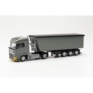 Herpa 316231 Camion Semi-remorque benne DAF XG, grise Herpa Herpa_316231 - 1