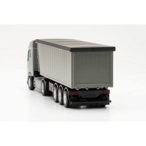 Herpa 316231 Camion Semi-remorque benne DAF XG, grise Herpa Herpa_316231 - 4