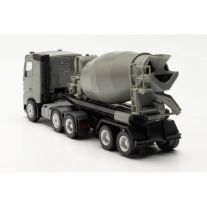 Herpa 316224 Camion Semi-remorque toupie Volvo FH flat Roof 2020 (6x2), gris/jaune Herpa Herpa_316224 - 5