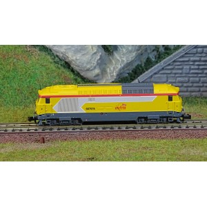 MiniTrix 16707 Locomotive diesel BB 67400, SNCF, INFRA, digitale sonore, échelle N Trix Trix_16707 - 2