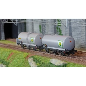 Jouef HJ6247 Set de 2 wagons citernes à 3 essieux, BP, SNCF Jouef HJ6247 - 3