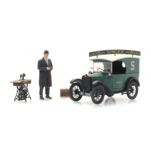 Artitec 387.531 Voiture Austin 7 Van "Singer" + vendeur Artitec Arti_387.531 - 1